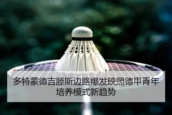 多特蒙德吉滕斯边路爆发映照德甲青年培养模式新趋势